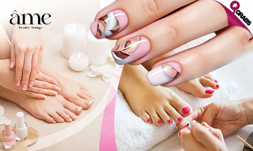 Premium Manicure & Pedicure Packages at Âme Beauty Lounge!